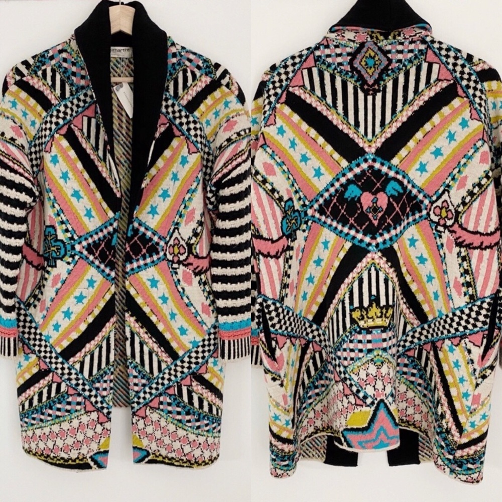 Anthropologie Multicolor Patterned Jacket - Picture 7 of 11